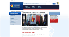 Desktop Screenshot of proexport.ca