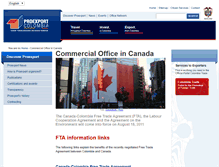Tablet Screenshot of proexport.ca